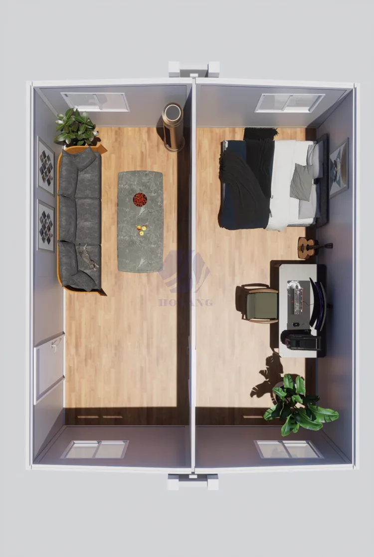 High Quality Extended Foldable 20Ft 40ft Luxury Home Prefab Expandable Container House