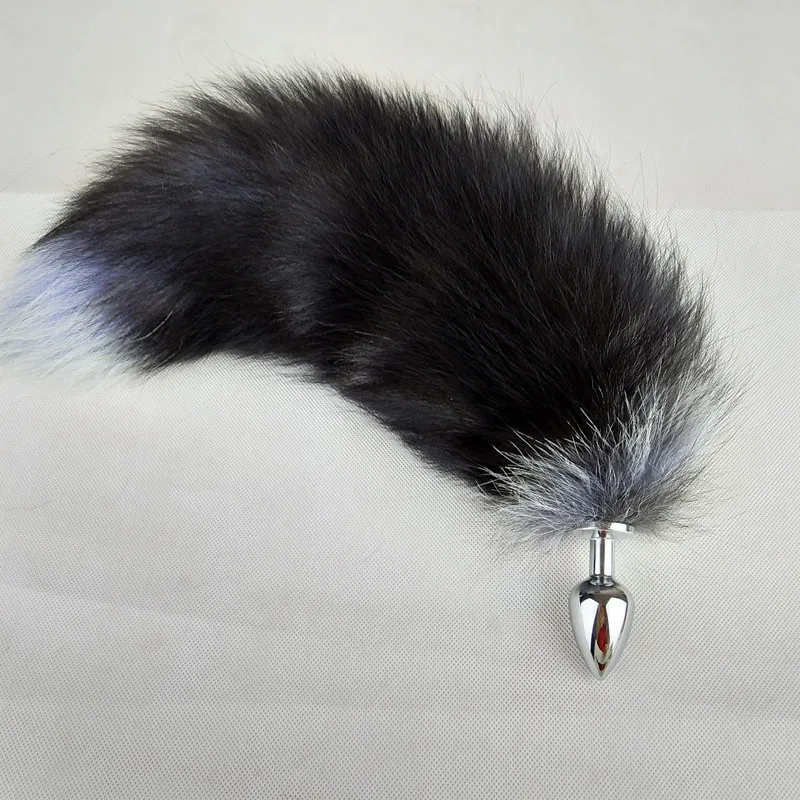 Quaige cat dog tail anal plug butt chin butt-plug with tail manufacturer tail fux gay boy anal toys
