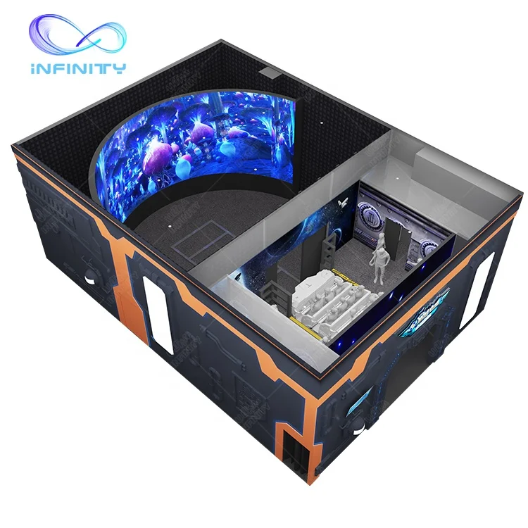 Новый 3D технологии парк развлечений крытый виртуальный кинотеатр симулятор видеоигры 6 мест Летающий трек