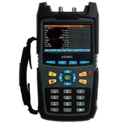 Цифровой ТВ-анализатор QAM Deviser DS2500Q, модель DOCSIS 3,0, Встроенный кабельный модем