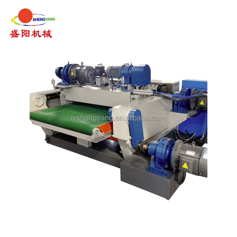 Spindle wood log debarker spindleless peeling machine
