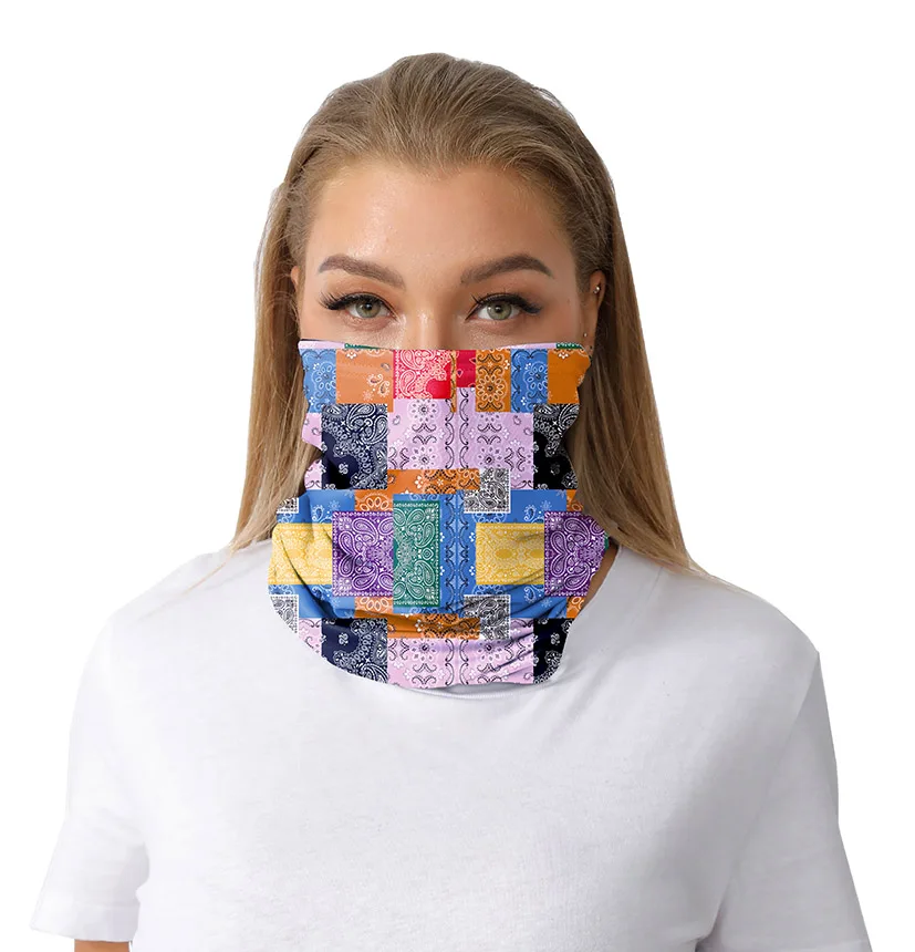 New Design With Filter Neck Gaiter ,Multifunction Face Custom Tube Bandana Scarf