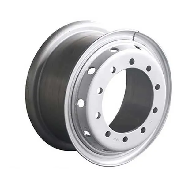 8.5-20 Truck tube wheel Rims Manufacturer of Steel Wheels in China Silver OEM