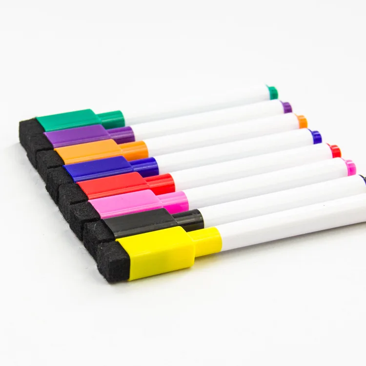 Board Marker,magnetic Marker, Colorful Marker with Customized Logo Factory Direct Supply Cheap White Whiteboard Plastic ABS 12CM