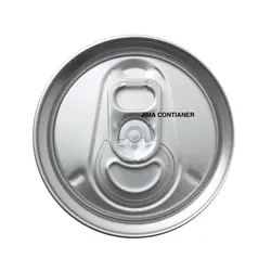 307# aluminum easy open lids, aluminum pull ring caps for cans