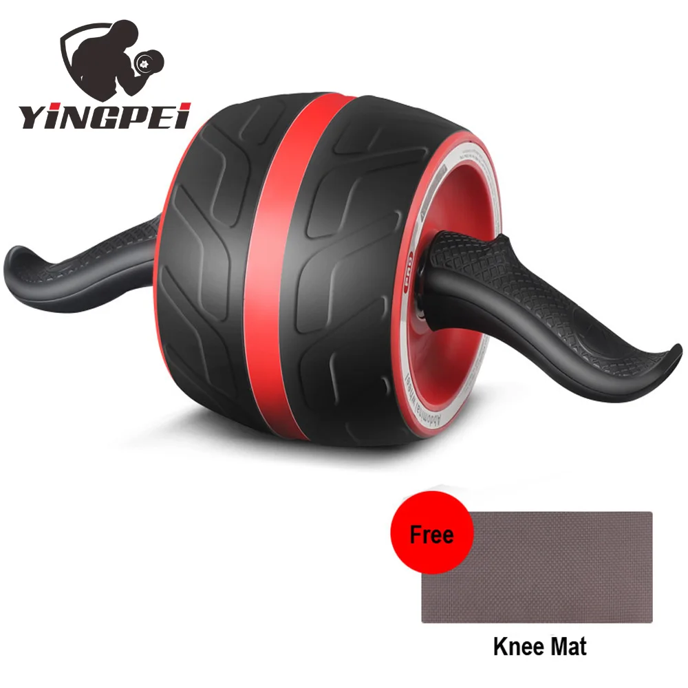 YINGPEI Anti Slip and Ultra Wide auto rebounded Ab Wheel Roller for Core Abdominal Exercise