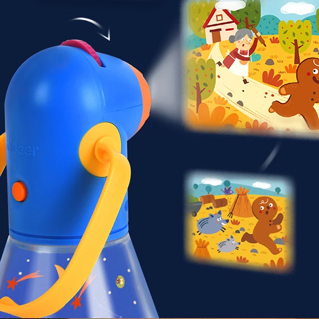 Mideer MD1103 Kids Storybook Torch Colorful Flashlight Small Night Light Torch