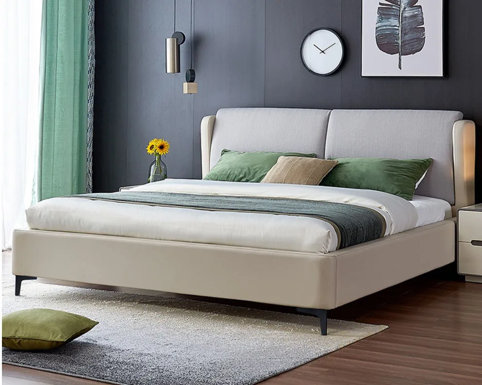 high quality bedroom furniture luxury modern double bed