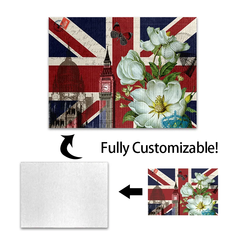 2021 Factory Direct Sale  Color Outdoor Lawn Decoration Brand Creative Garden Card with H-stakes Customized Holiday Yard Sign
