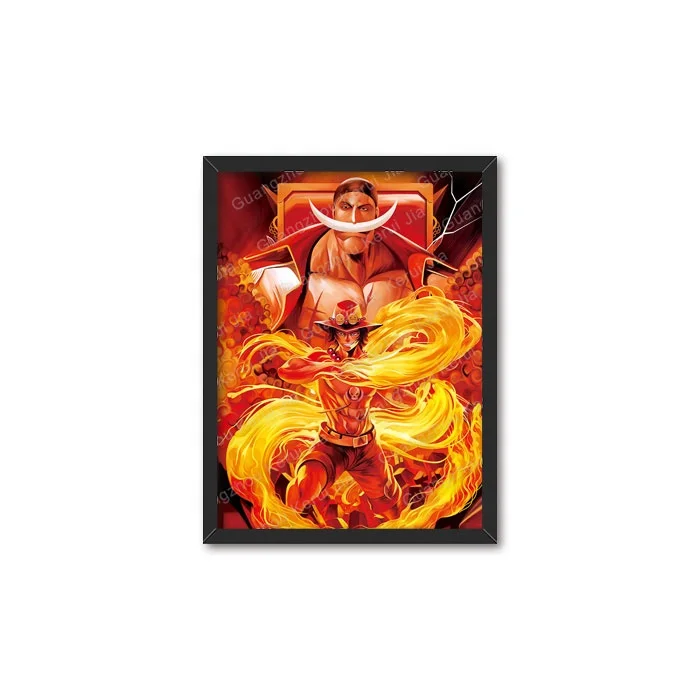 288 Design Wholesale Ecofriendly DBZ One Piece Wanted Marvel Messi Ronaldo 3D Motion Lenticular Anime Posters Picture Gaara