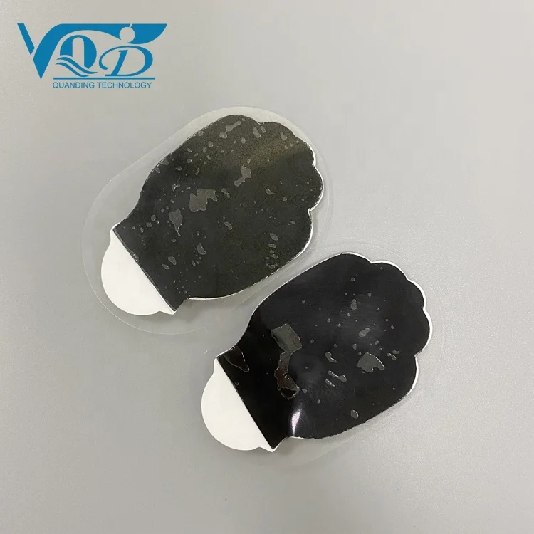 TENS/EMS Unit Plam Snap Electrode Pads Large Premium Replacement Tens Electrodes Reusable up to 25 Times per Electrode Med Tens