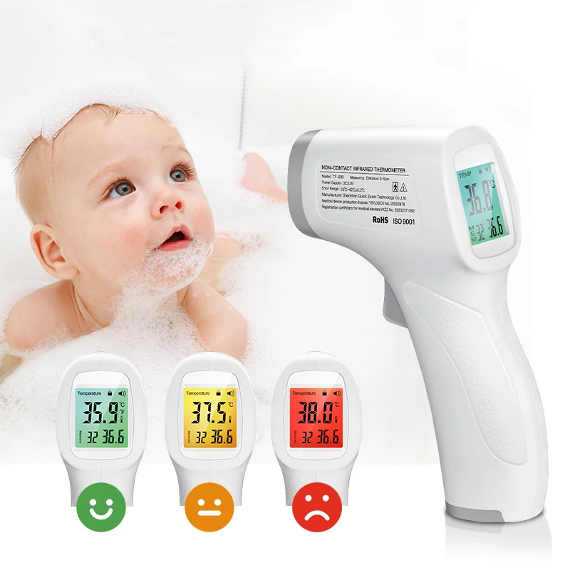 
Original Factory termometro infrarojo Baby Use Thermometer Digital Clinical Infrared Forehead Thermometer 