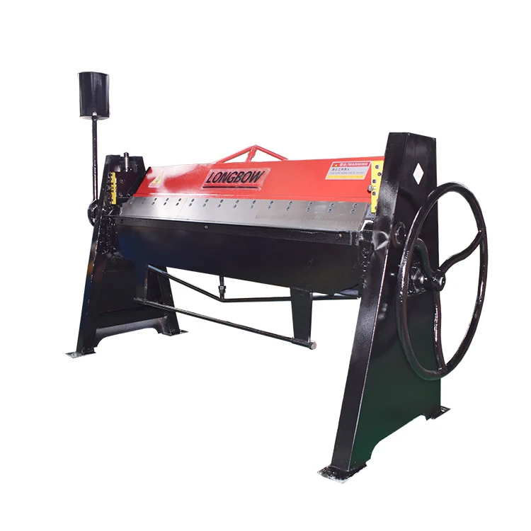 Metal Hand Folding Machine 2mm Aluminum Sheet Manual  bending folding machine  For Sale