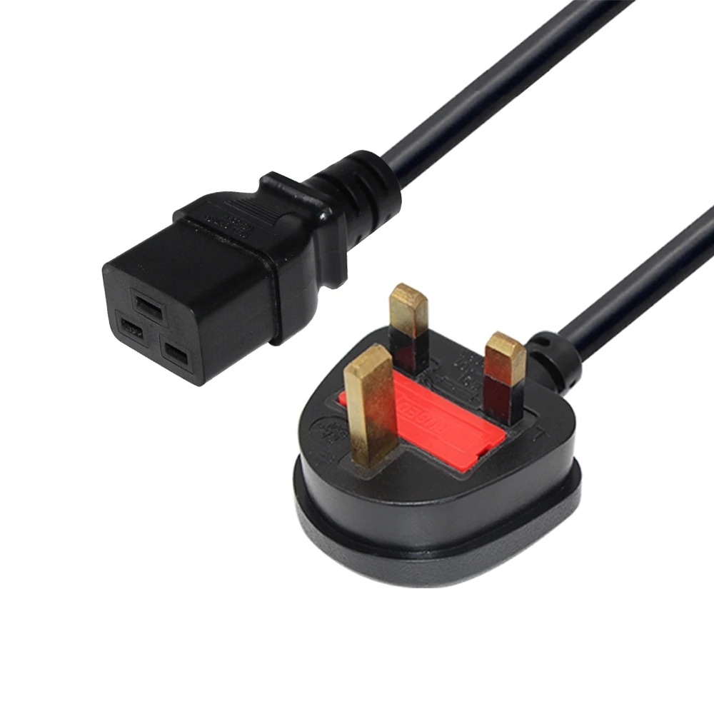 Британский шнур питания BSI 3 pin вилку сетевого кабеля на входе h05vv-f 3g1.0mm2 Iec320 c5 Микки Маус штепсельная вилка британского стандарта