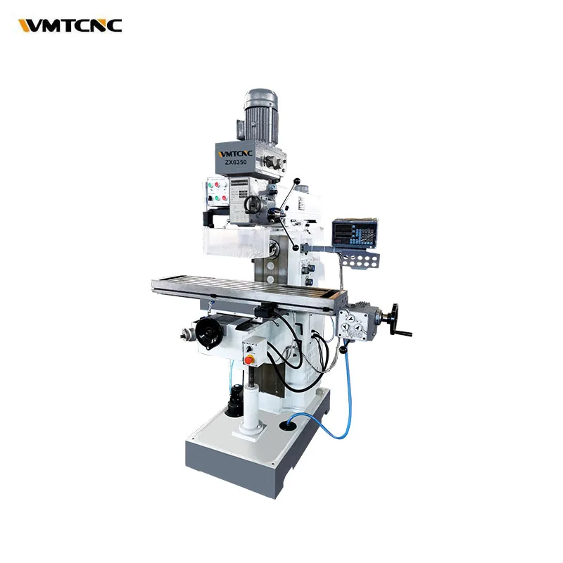 Industrial milling machine ZX6350C universal tool milling machine with milling collet chuck