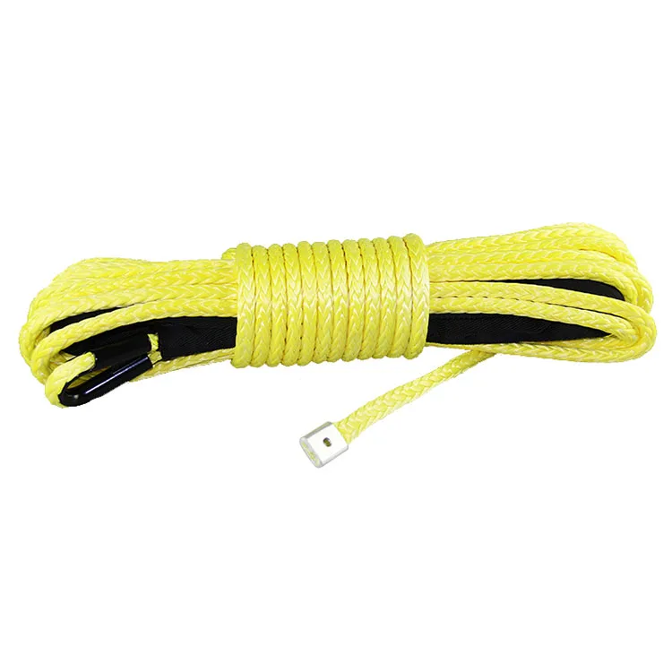 12v electric winch high quality synthetic  winch rope