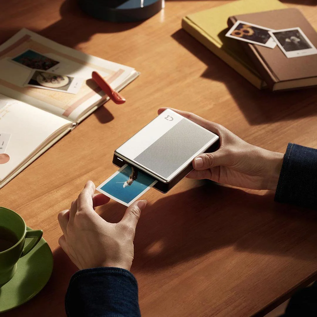 Xiaomi Mijia Pocket Photo Printer 1S Smart Mini Photo Printer Connected to Mi Home APP Rechargeable 500 mAh Long Battery Life