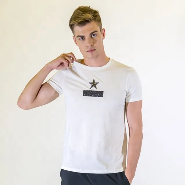 Manufactures of custom t shirt printing plain 100% cotton t-shirt custom graphic bulk plain white t-shirts