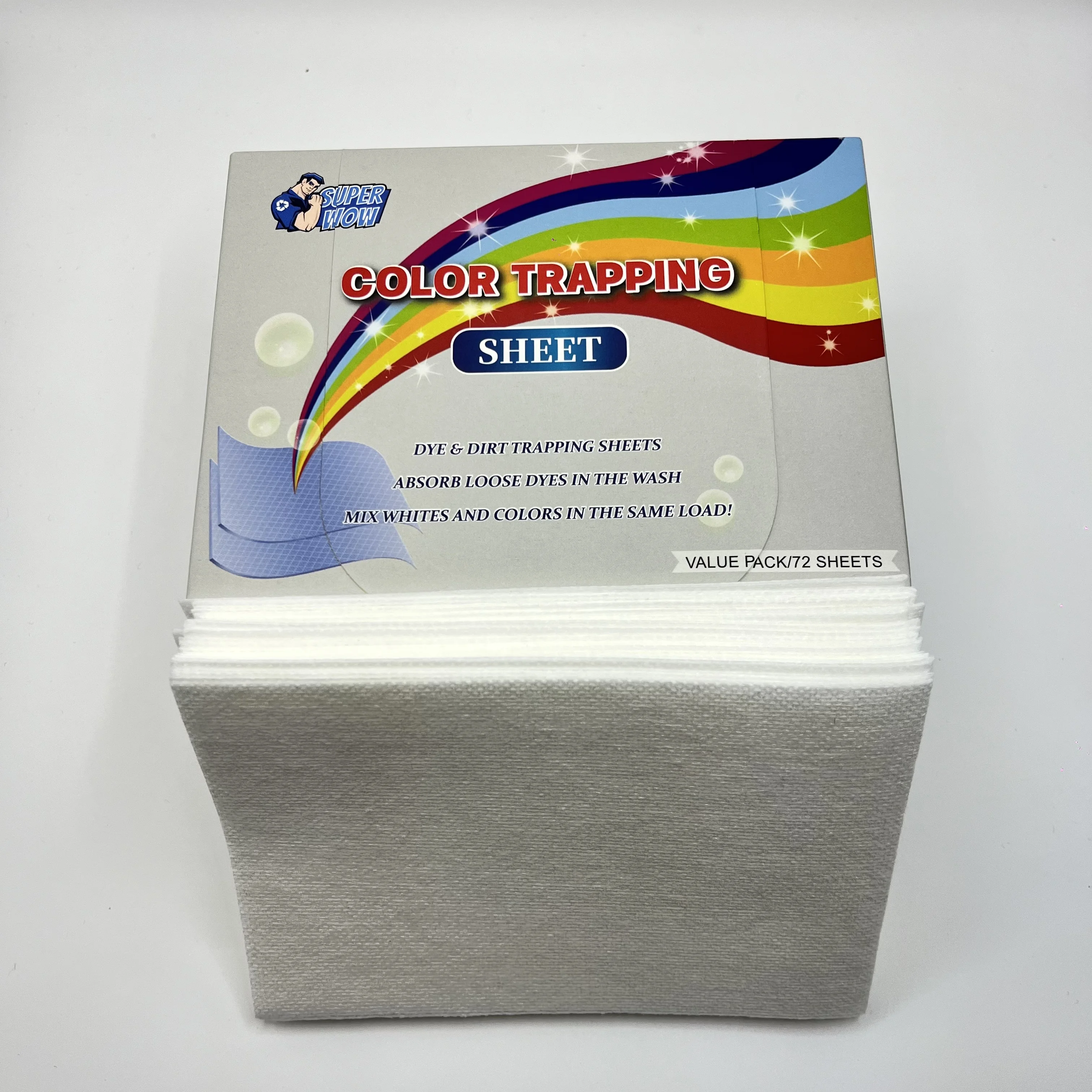 Hot Selling Color Guard Colour And Dirt Catcher Sheets For Washer