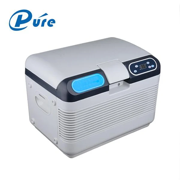 High quality 12L Car and Home Refrigerator Portable Hot And Cold Mini Dual refrigeration DC12V/24 v Freezer Electric Cooler