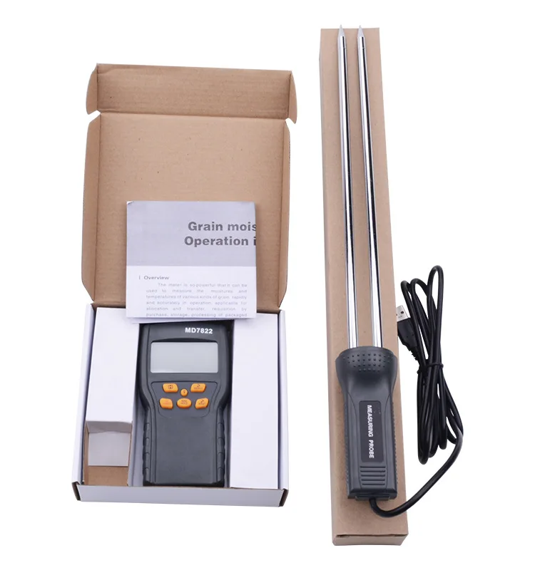 
LCD Display Digital rice grain Moisture Meter 