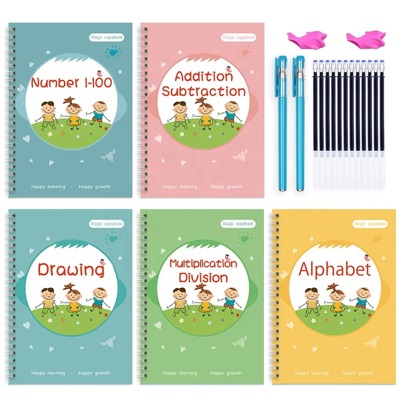 thicker paper reusable book fun educational and innovative for developing letter tracing and writing skills