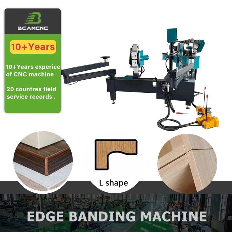 special-shaped wood straight curve  edge bander banding machine