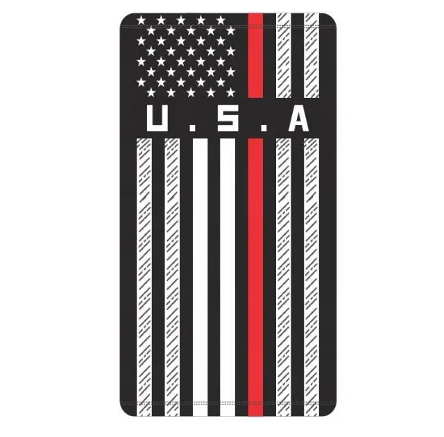 Wholesale USA Design Neck Tube Face Cover Scarf Sublimation Printing Multifunctional Bandana Neck Gaiter