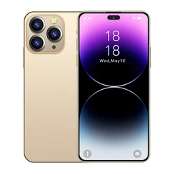 Wholesale Global 5G i14 Pro Max Smartphone 6.8 inch Dynamic Island Screen 16GB 1TB Dual Sim Android Student Mobile Phone