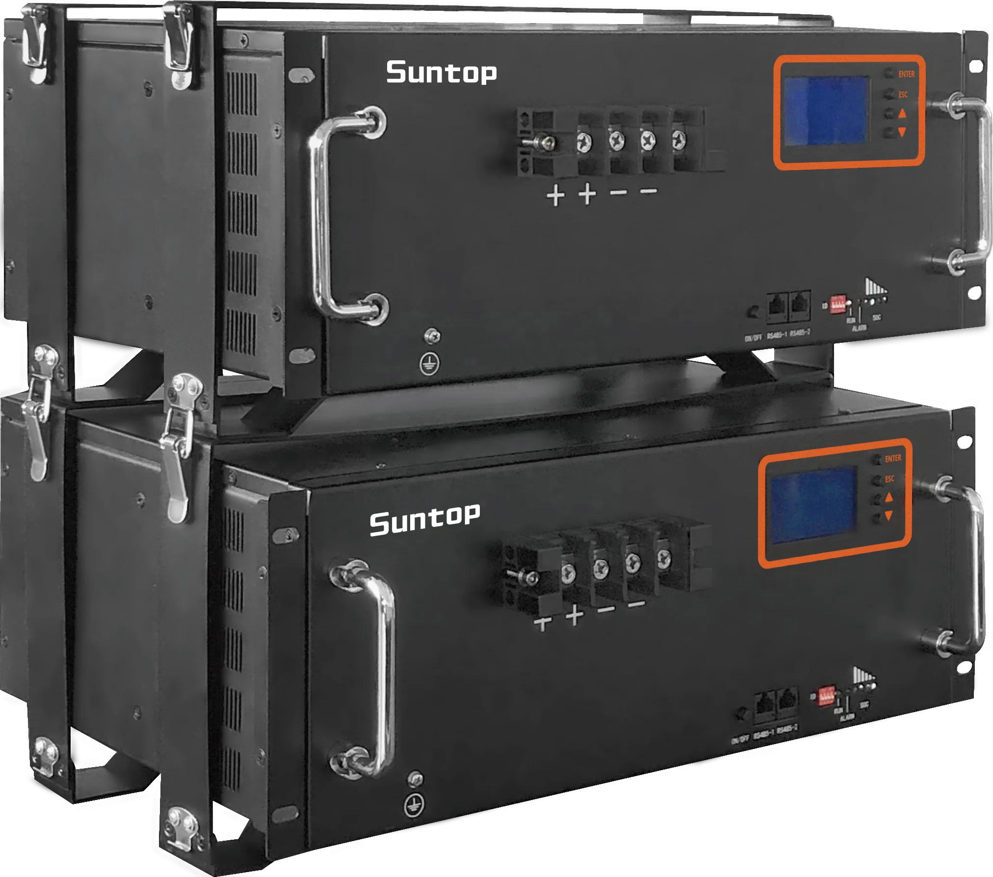 Вставка 48 В батарея BMS литий-ионный аккумулятор Suntop 100ah 200Ah 10KWh Lifepo4 батарея