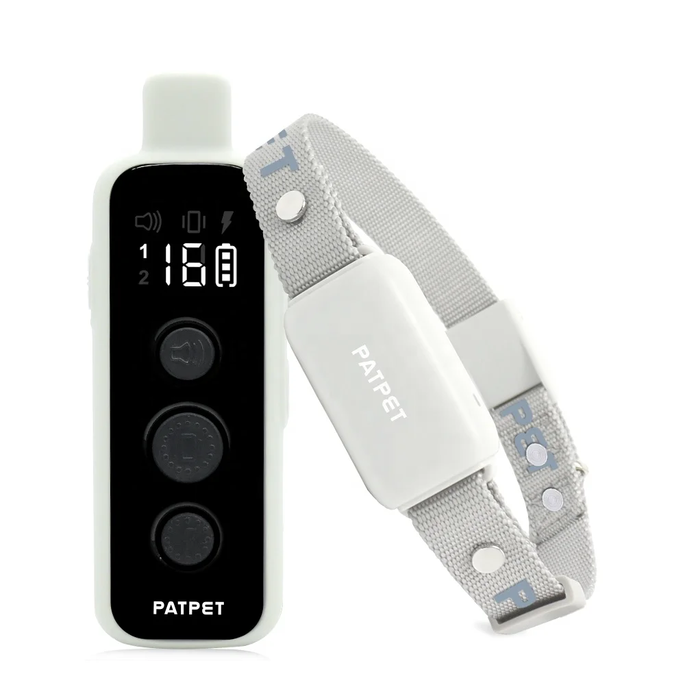 Amazon  Hot Latest Remotely Control No Bark Collar Electric Shock Vibrator No Anti Bark Dog Collar Waterproof Obedient Durable