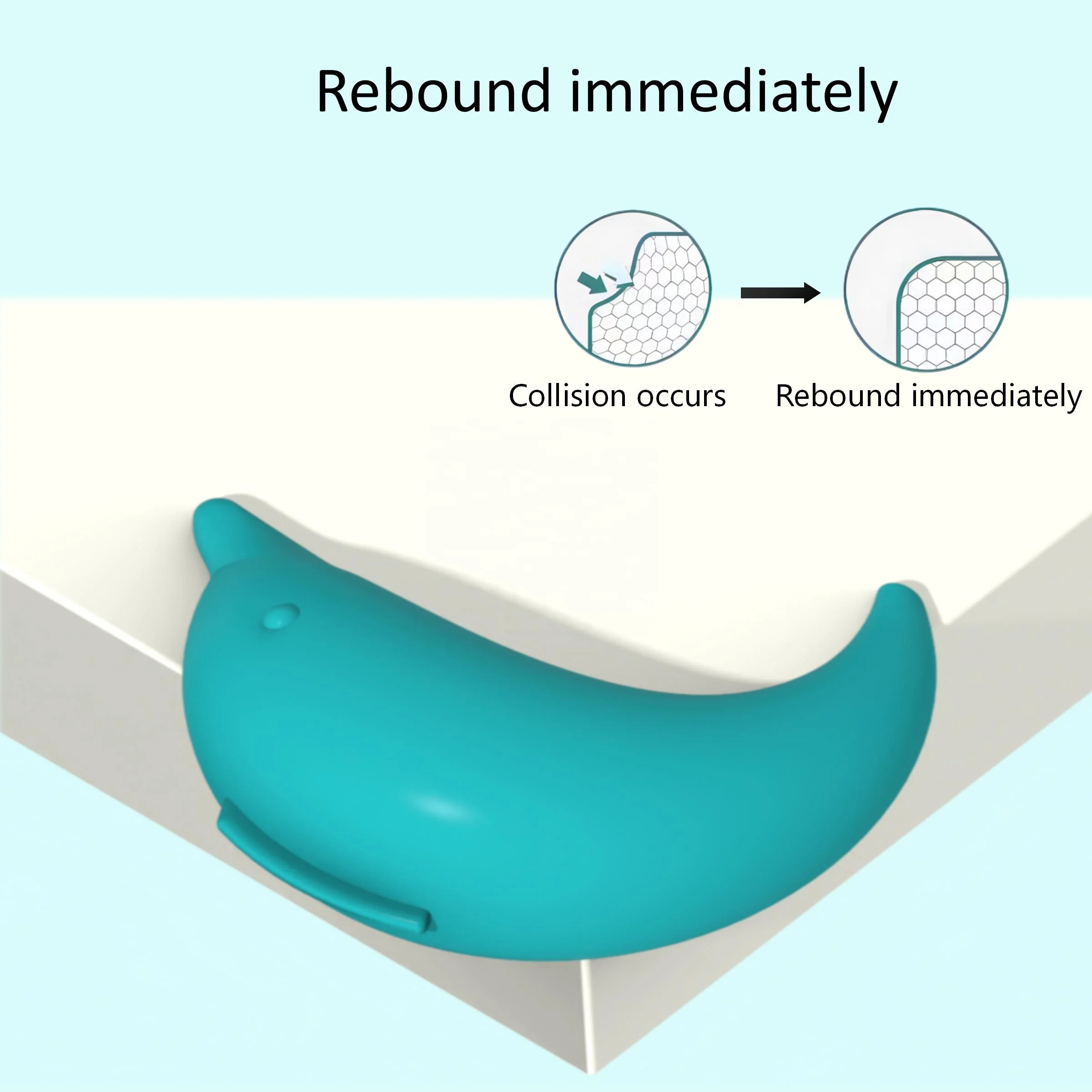 Hot Selling Cute Animal Shapes Child Baby Safety Corner Protector Baby Proofing Table Corner For Children