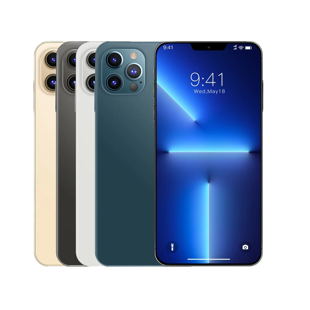 I13 Pro Max Big Screen Hd Smartphones 12gb+512gb Global Version Unlocked 10-core 5g Let Cellphones Phone13 Dual Sim Phone