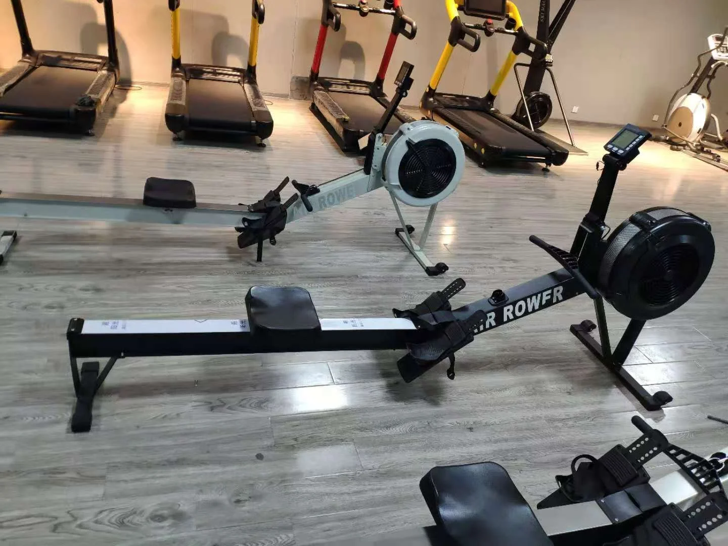 commercial gym equipment water rowing machine