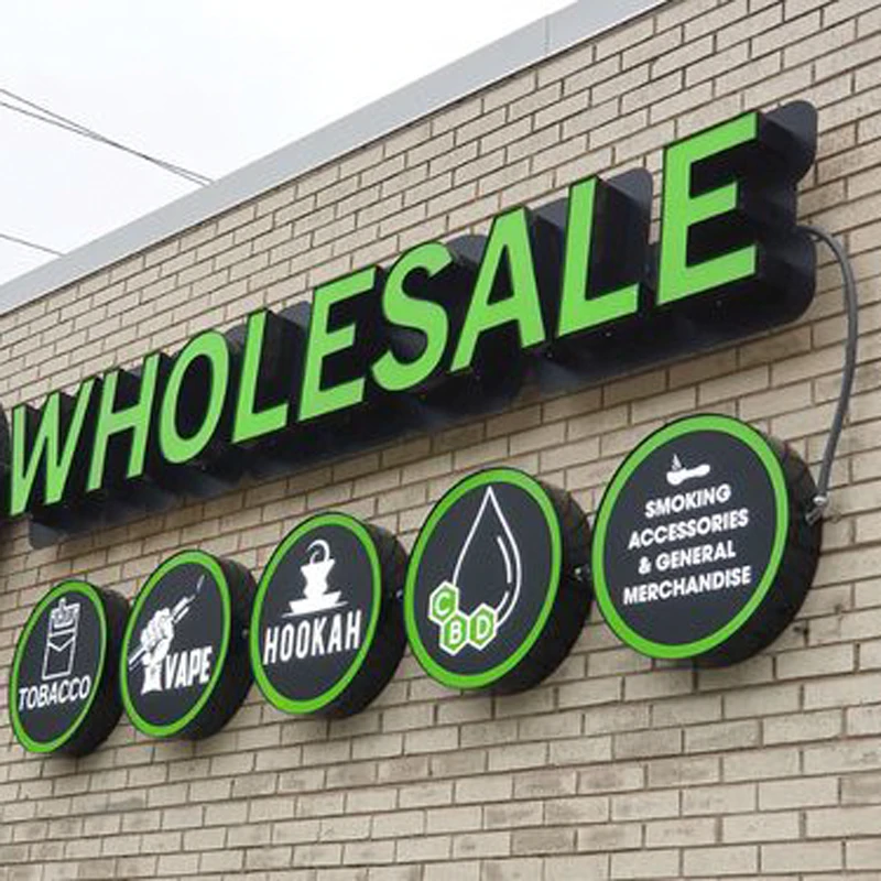 Xizheng 3d sign business sign led acrylic signboard shop sign external