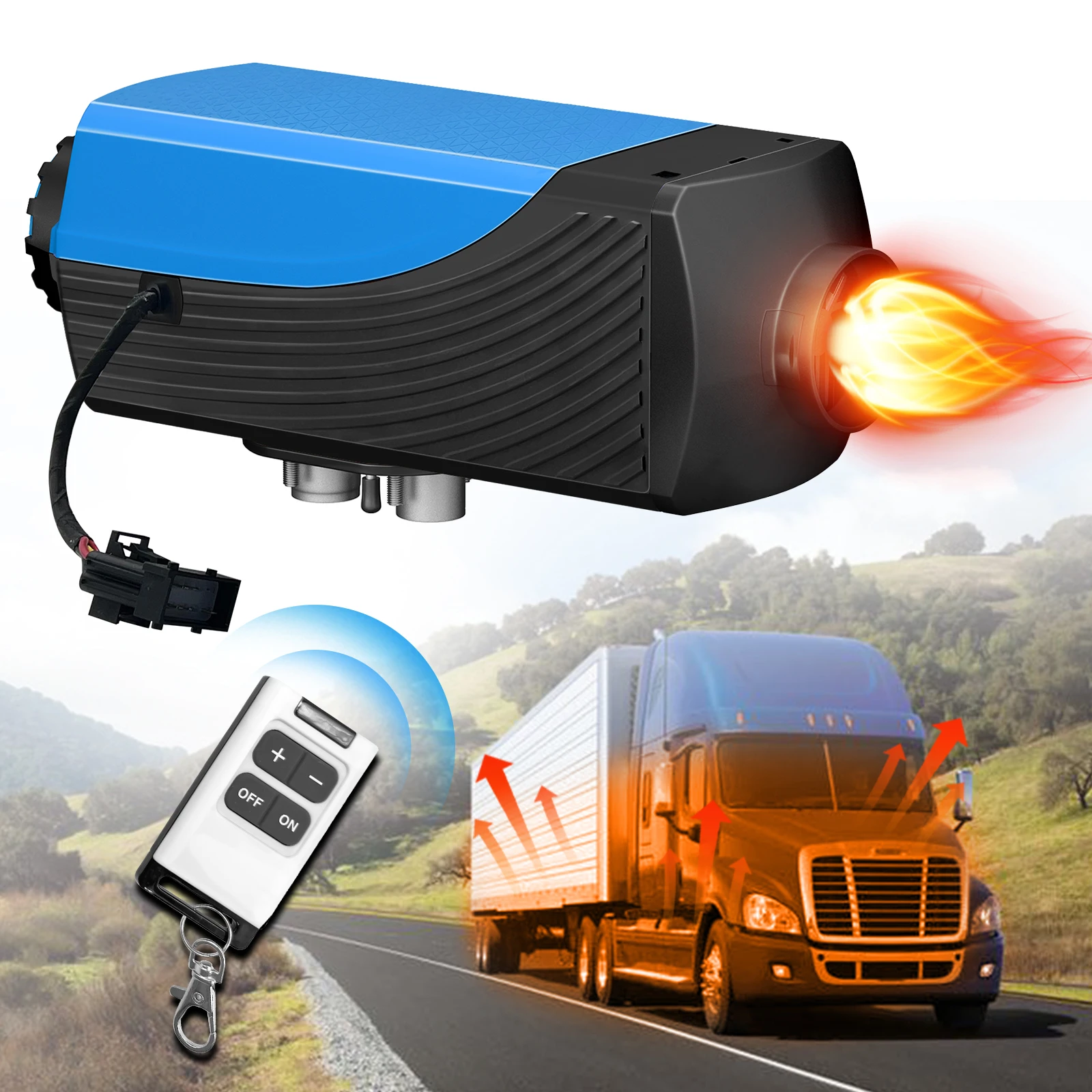 5kw liquid parking heater for diesel and gas water heater hcalory diesel heater controller bluetooth parking