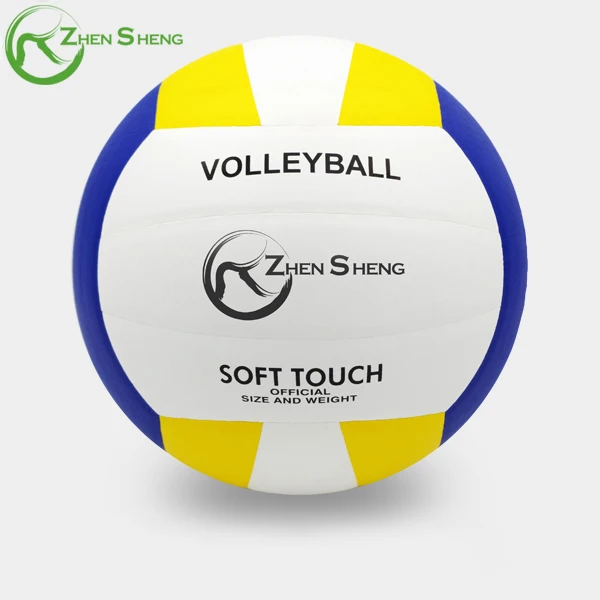 Zhensheng Best Quality Custom Printed Colorful Laminated Volleyball Ball Size 5 4 for Training or Match