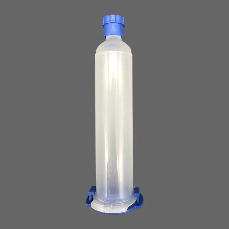 Прозрачный пластиковый картридж 3/5/10/30/55cc Дозирующий шприц промышленный для хранения клея