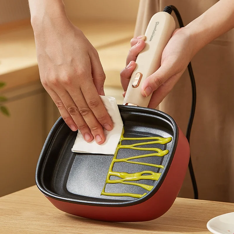 UK plug non-stick pan and electric frying pan portable kitchen cookware electric pans in fruit shape