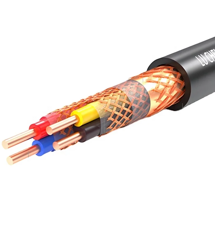 Oxygen-free Pure Copper Conductor Aluminum Shield DJYPVRP Computer Shielded Cable Flame Retardant Fireproof