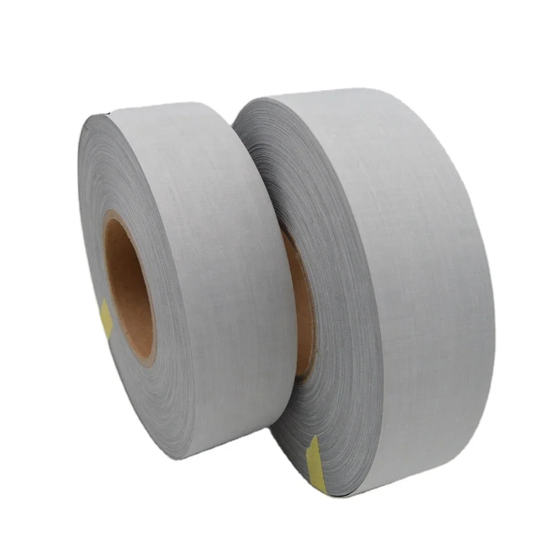 Reflective Strip High Visibility Silver Grey Reflective Material Reflective Fabric Tape For Safety Clothing