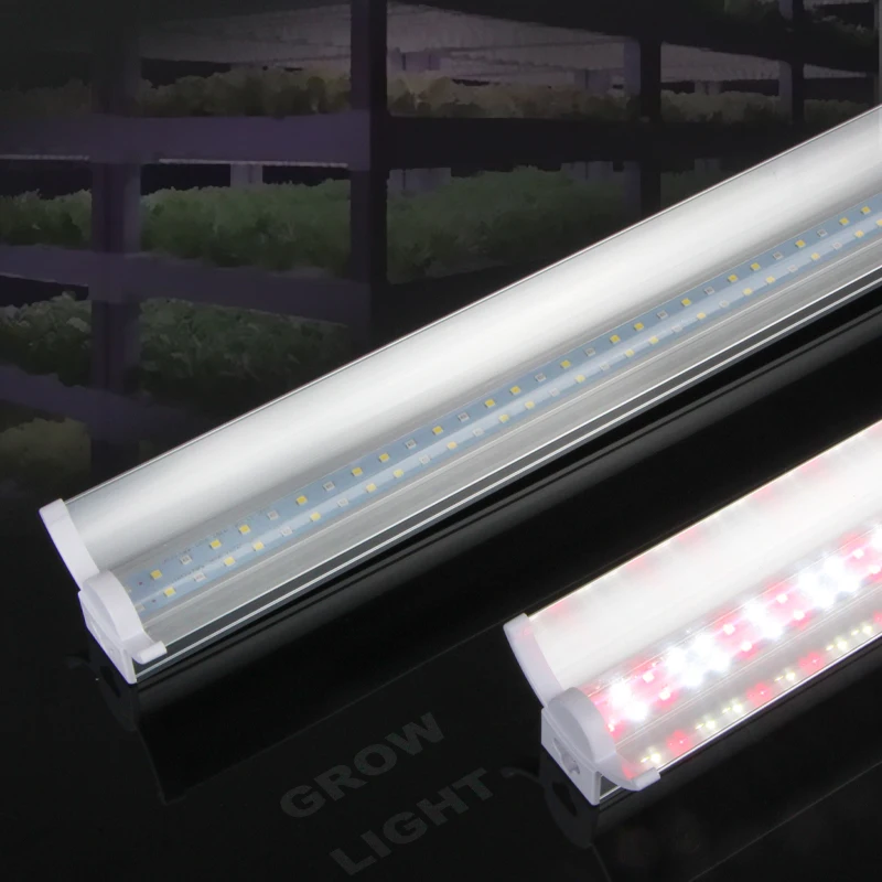 T8 Reflector spotlight strip led plant light full spectrum led grow lights for indoor plants