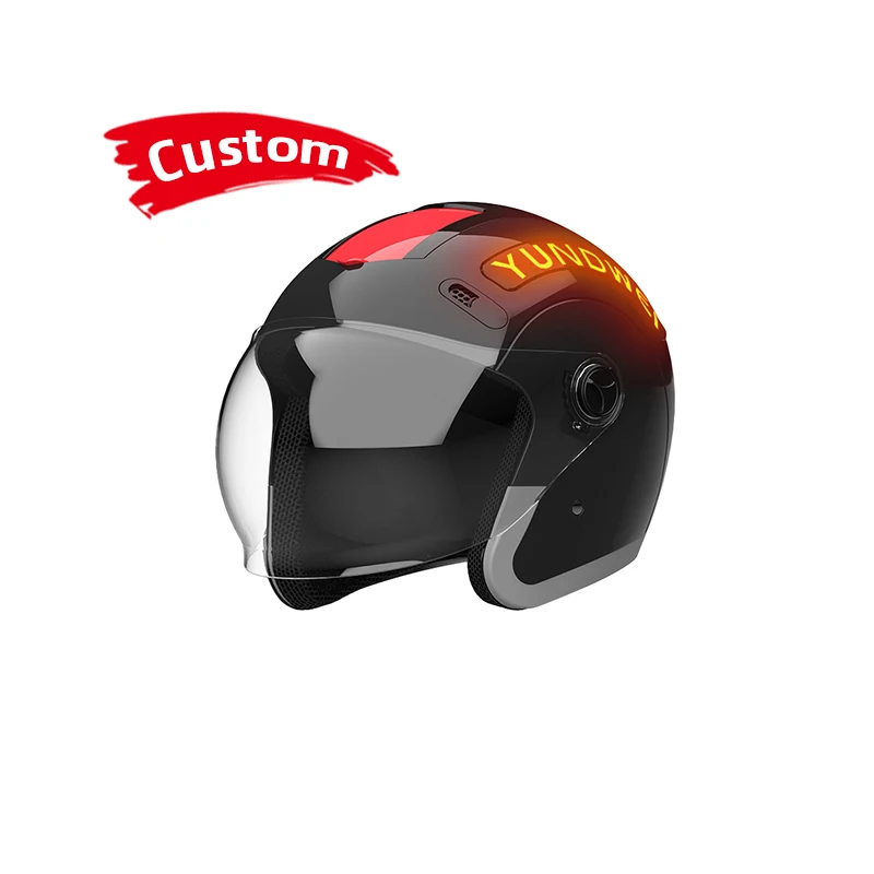 High Quality Can Custom Helmet Unisex With Luminous Warning Light Helmet 3C Helmet Manufacturers From China