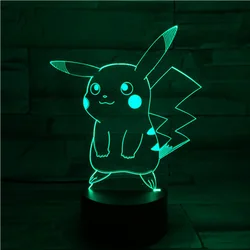 Promotional Gifts Creative Anime Lamparas Acrylic Table Desk 3D Photo Custom Kids Child Sleep Baby Night Light