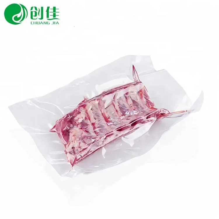 cheap chamber pa/pe co-extruded freezer food vacuum sealer bags