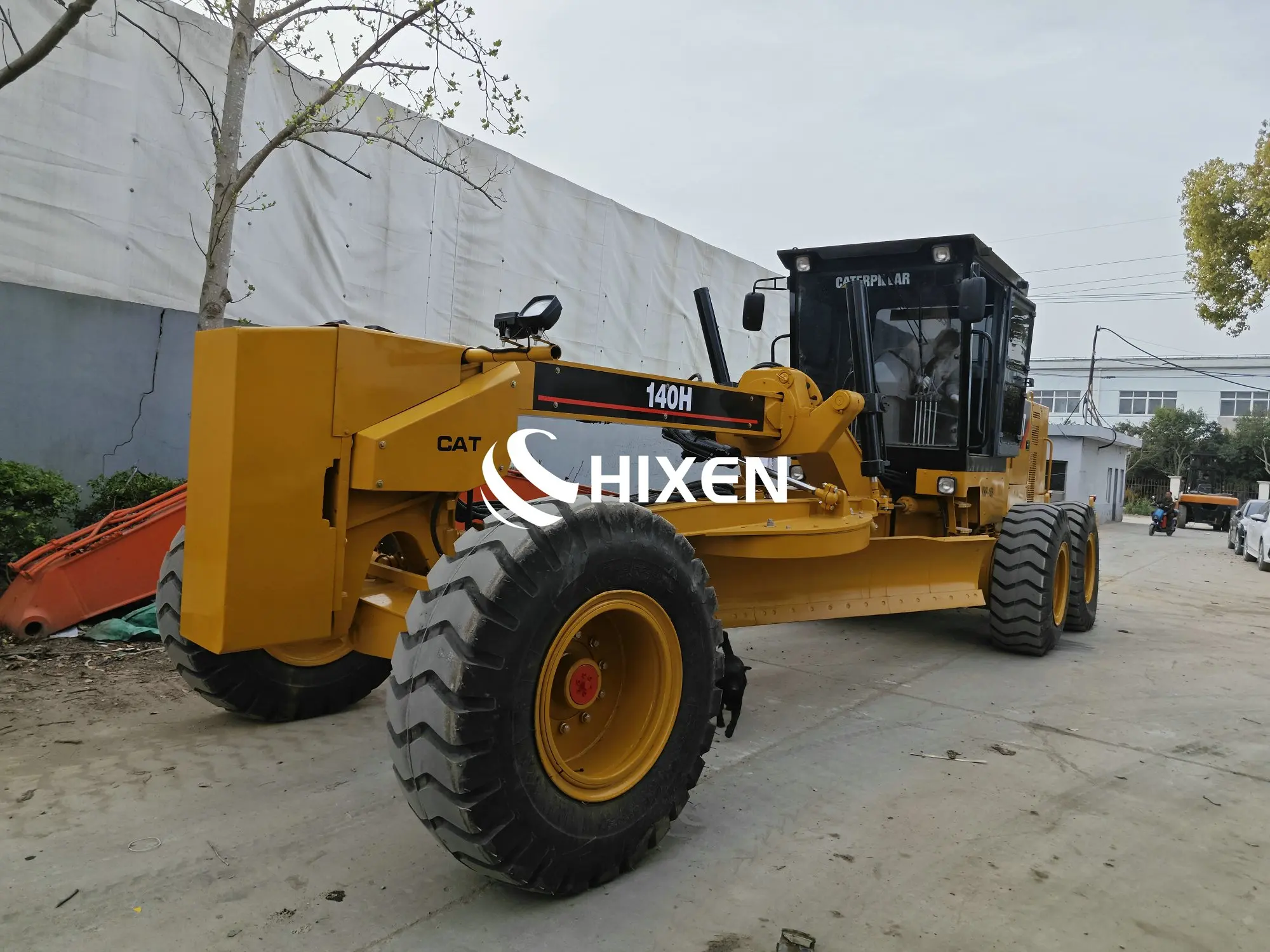 Second hand used caterpillar motor grader cat 140H 140K