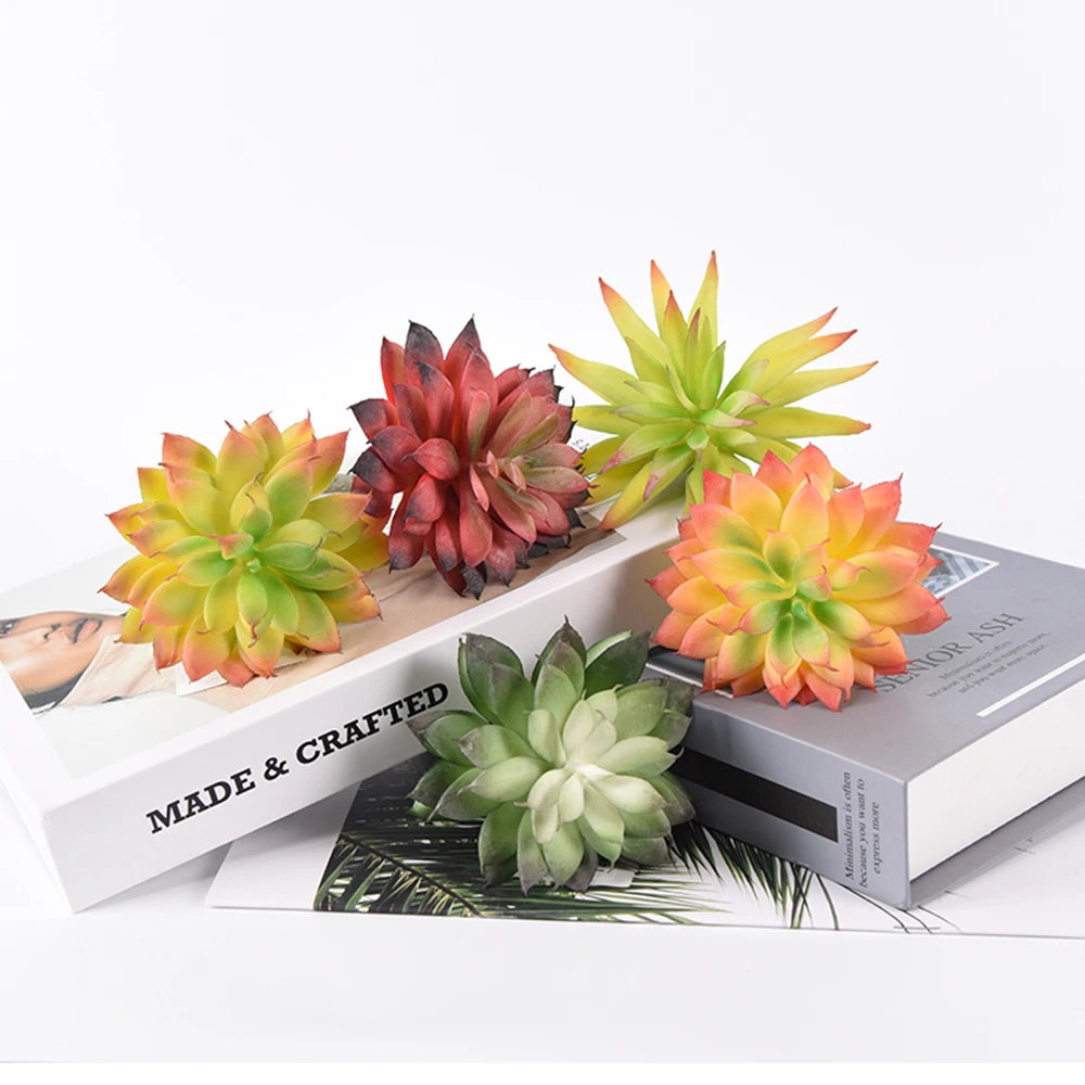 Реалистичные искусственные суккуленты с одним стволом echeveria оптом BSCI BEPI