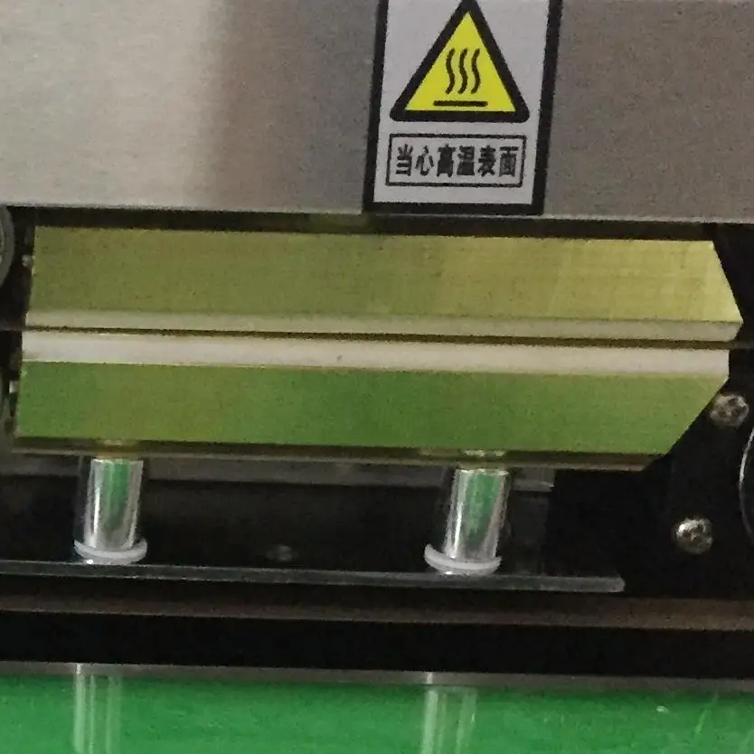 Jinfeng Plastic Bag Band Sealer Sealing Machine Food Snack bag Sealing Machine with inkjet printer plastic heat seal machine