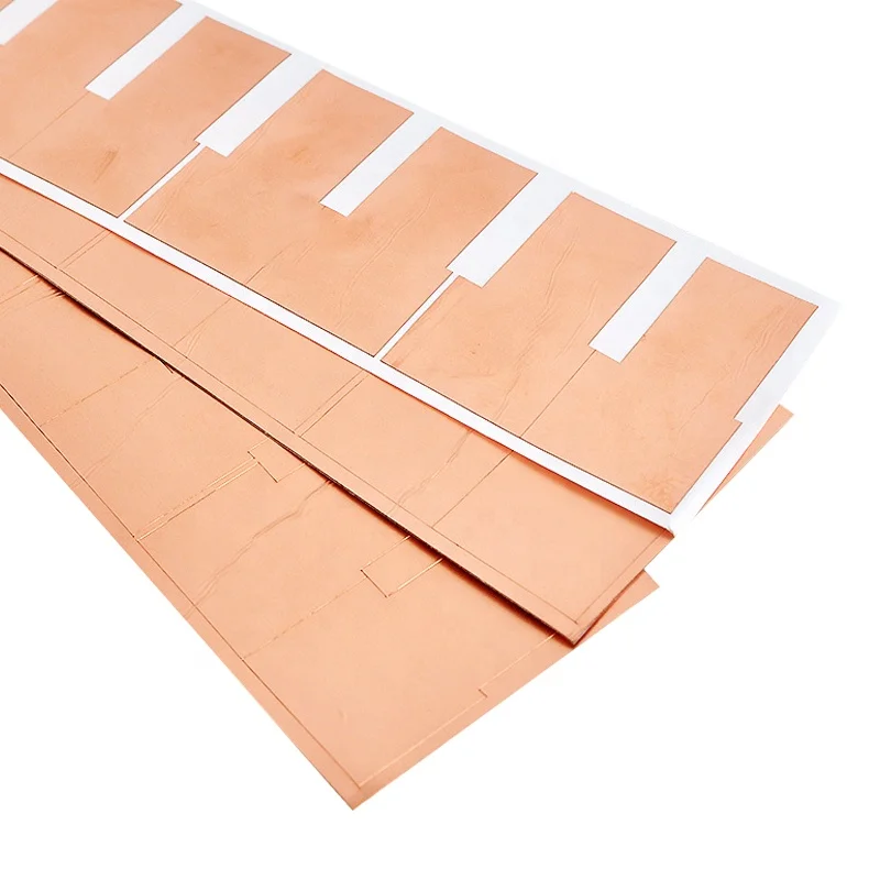 Customized Single And Double Tape Adhesive Copper Foil Mylar Sheet Electromagnetic Shielding Copper Foil Aluminum Paper