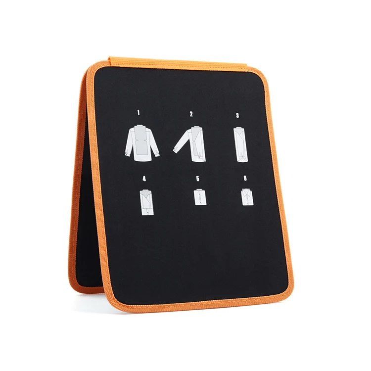 Custom Travel Shirt Travel Case For Man Garment Organizer Packaging Eva Shirt Travel Case Bag